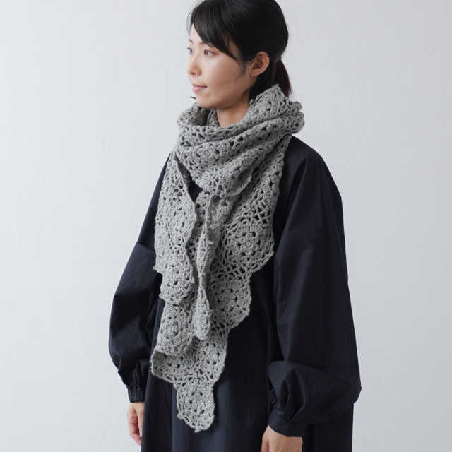 ♥新品ミンク大判ショール 鑑定済み 極美品▽White Bear ホワイトベアー MINK ミンク フリンジ付き