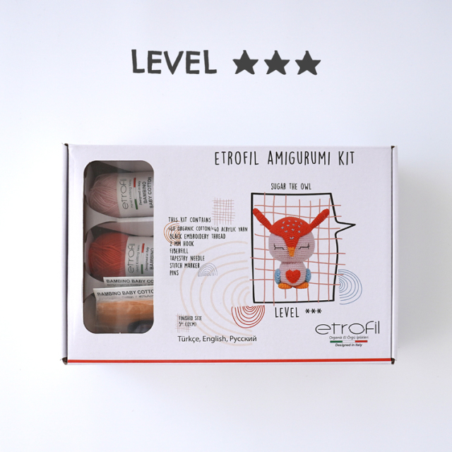 10910UV10596_AMIGURUMI　KIT(ふくろう)