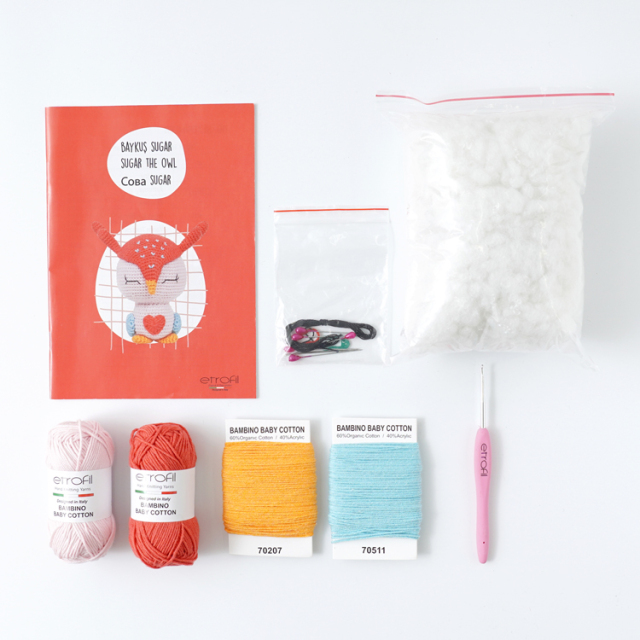 10910UV10596_AMIGURUMI　KIT(ふくろう)