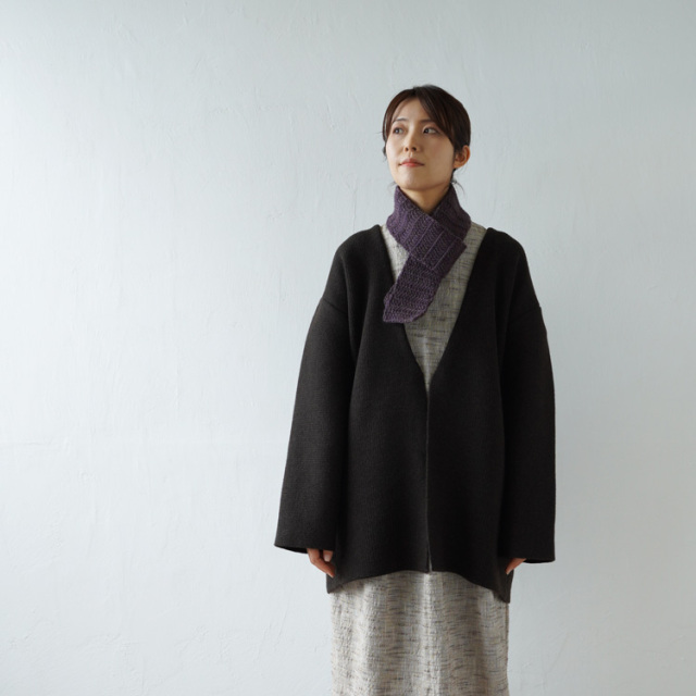 編み物キット 初心者さん向けキット BC-3 長編みのミニマフラー