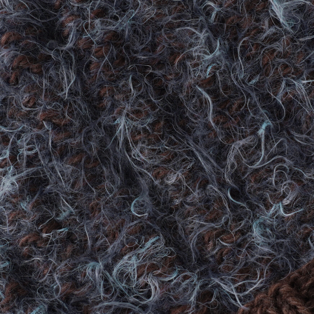 ふわふわの帽子