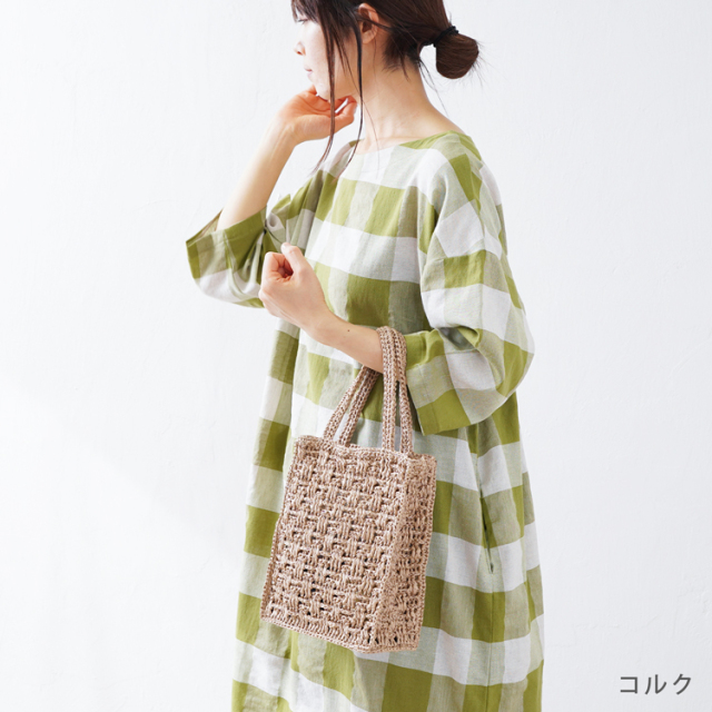 ●おさち様ご参考生地●トートバッグ　ハンドメイド さちりんごトートバッグ（白）【GOODS】 | さちかぜあきの