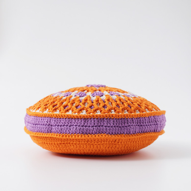 knitworm 編み物キット #10-10 モロッカン風クッションカバー