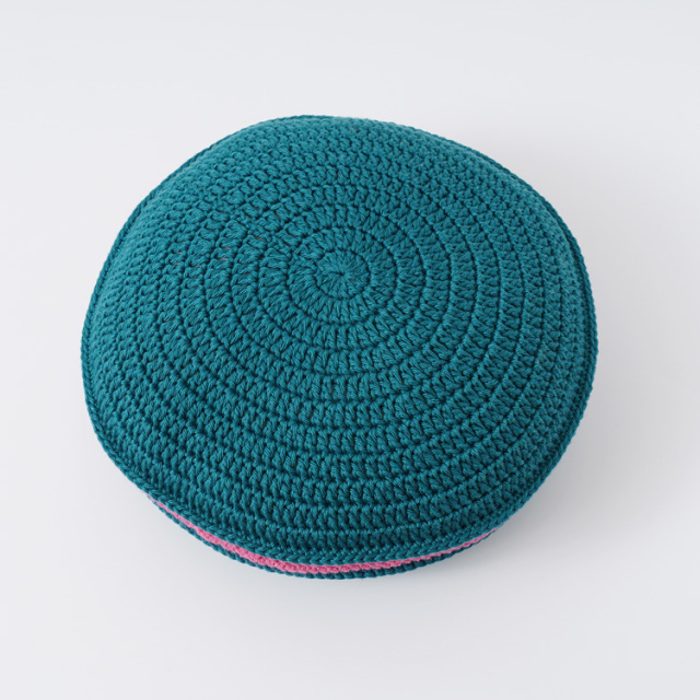 knitworm 編み物キット #10-10 モロッカン風クッションカバー