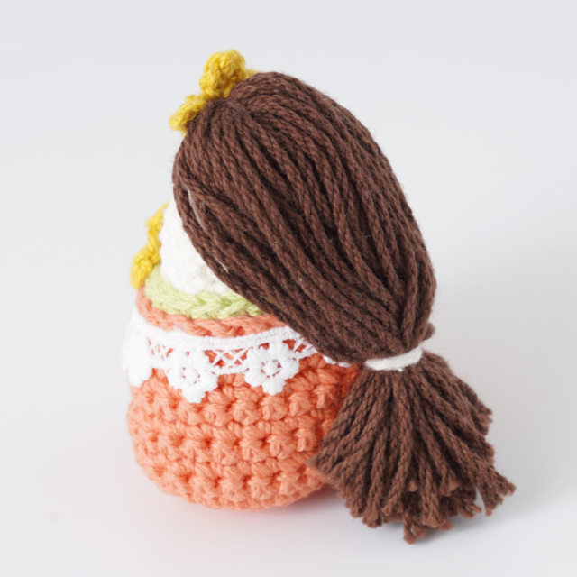 【期間限定】編み物キット T25-1おひなさまのあみぐるみ
