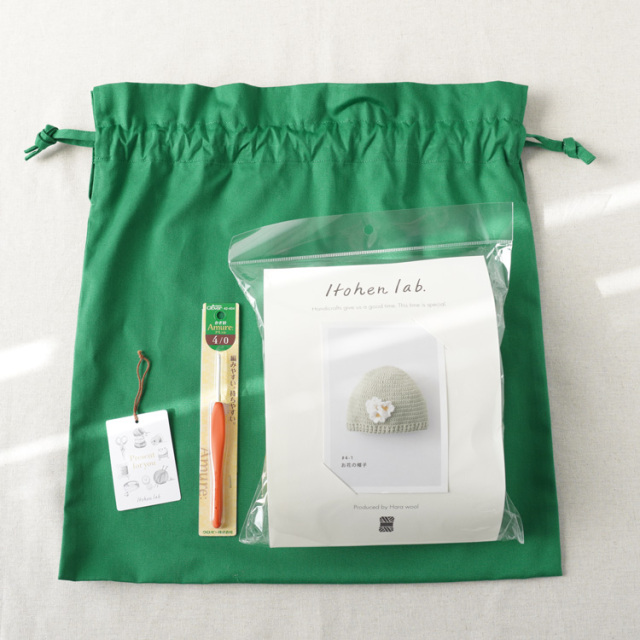 [ベビーギフト用]お花の帽子