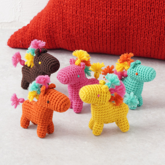 編み物キット 干支のあみぐるみ 午