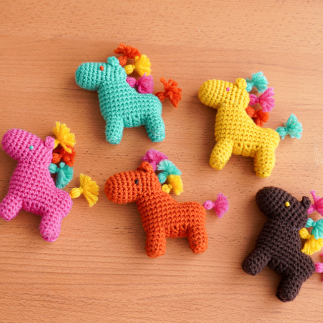 編み物キット 干支のあみぐるみ 午 2026