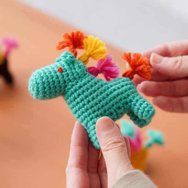 編み物キット 干支のあみぐるみ 午