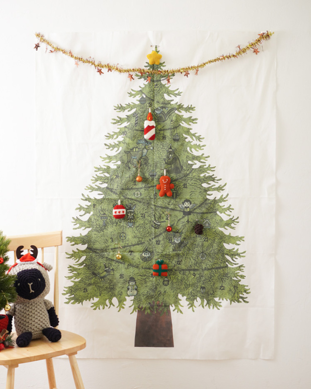 編み物キット クリスマスのあみぐるみオーナメント T22-8