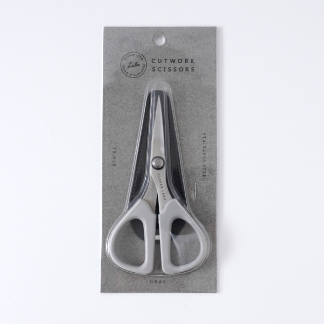 CLOVER LABO(クロバーラボ) カットワークはさみ〈グレー〉