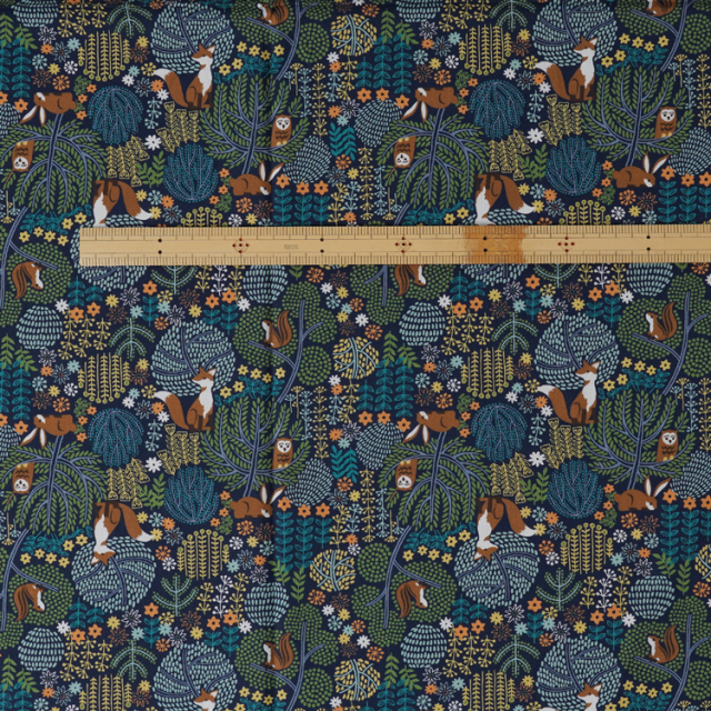 生地 HIRVI シーチング かくれんぼ