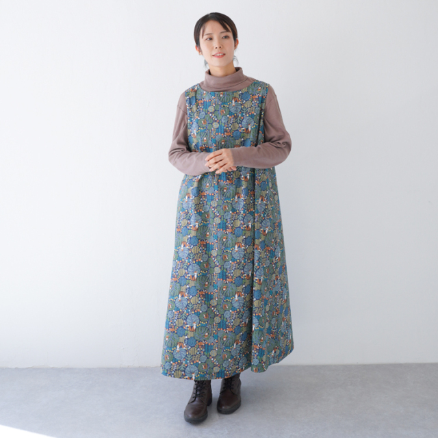 生地 HIRVI シーチング かくれんぼ