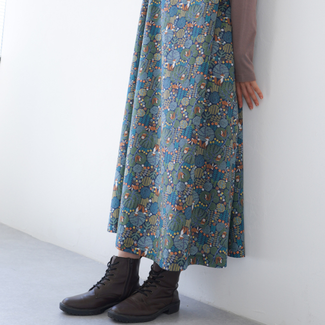 生地 HIRVI シーチング かくれんぼ