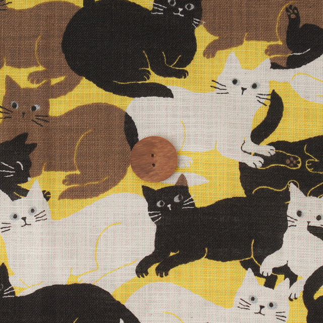 カット済みクロス <850554>リネンライクスラヴ 約104×100cm（1mカット）