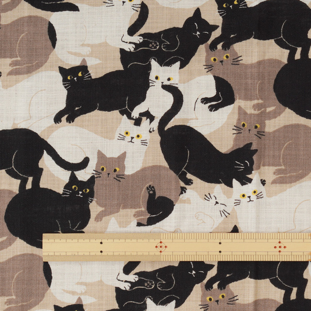 カット済みクロス <850554>リネンライクスラヴ 約104×100cm（1mカット）
