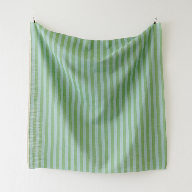 カット済みクロス <83194>リネンライクスラヴ[ストライプ] 約104×100cm（1mカット）