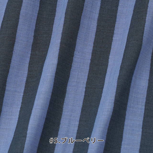 カット済みクロス <83194>リネンライクスラヴ[ストライプ] 約104×100cm（1mカット）