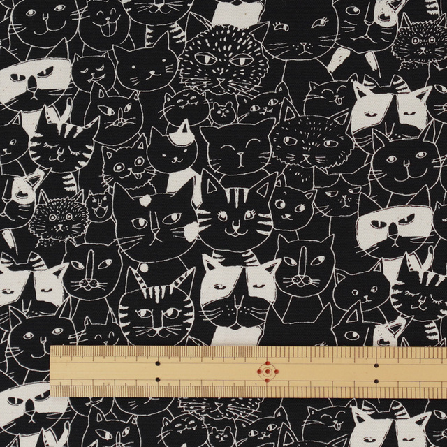 カット済みクロス <850551> オックス未晒コットン 約112×100cm（1mカット）