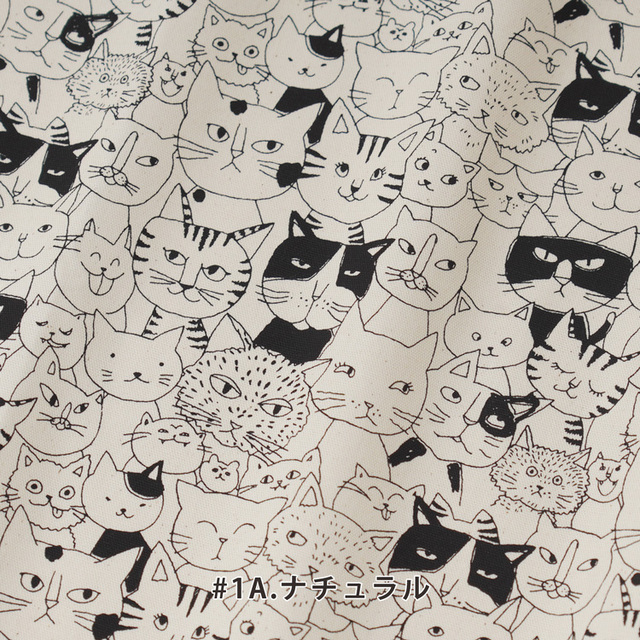 カット済みクロス <850551> オックス未晒コットン 約112×100cm（1mカット）