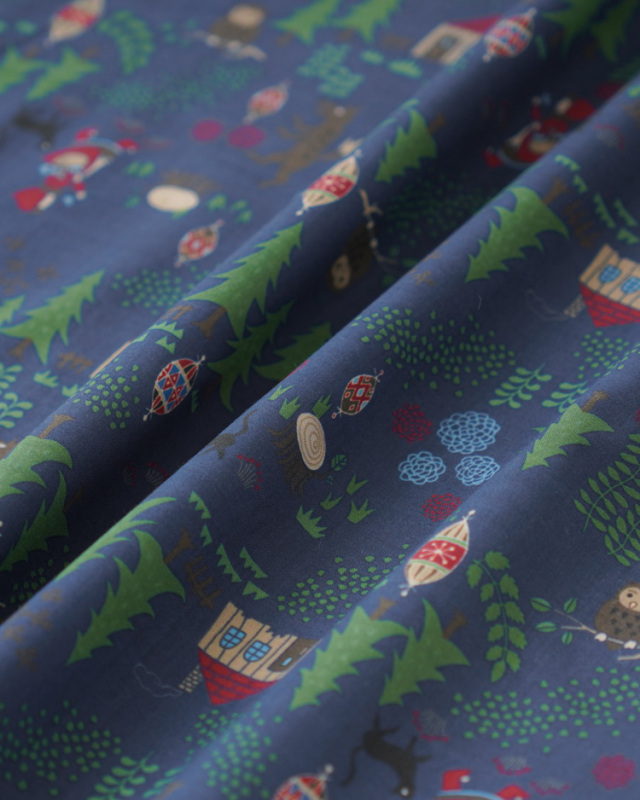 Tale & Tapestry ローン生地 赤ずきん 【50cm単位オーダーカット】