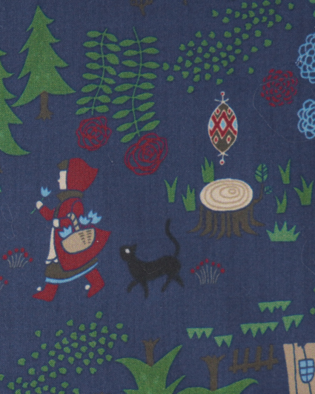 Tale & Tapestry ローン生地 赤ずきん 【50cm単位オーダーカット】