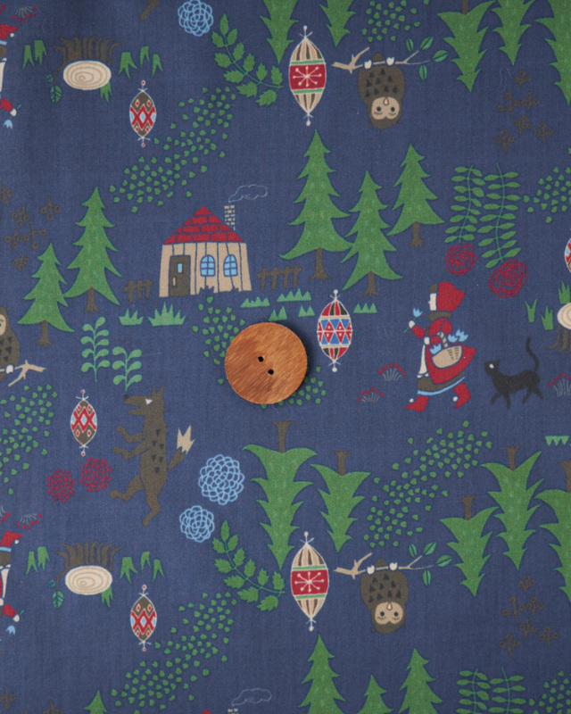 Tale & Tapestry ローン生地 赤ずきん 【50cm単位オーダーカット】