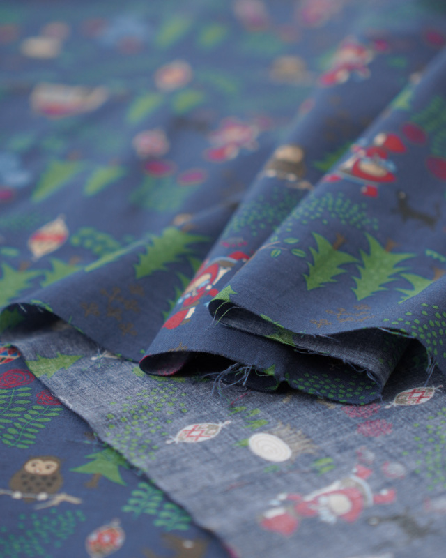 Tale & Tapestry ローン生地 赤ずきん 【50cm単位オーダーカット】
