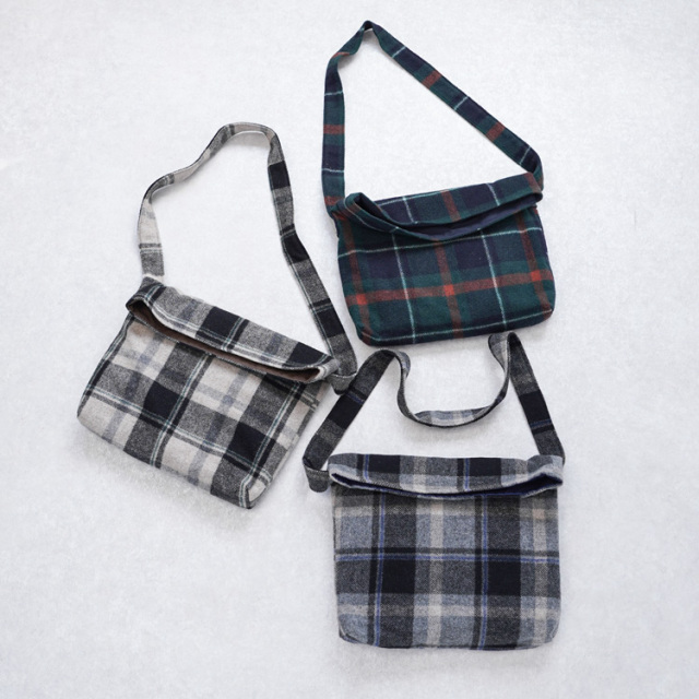 【ソーイングキット】B-3 四角いショルダーバッグキット モッサグリーン