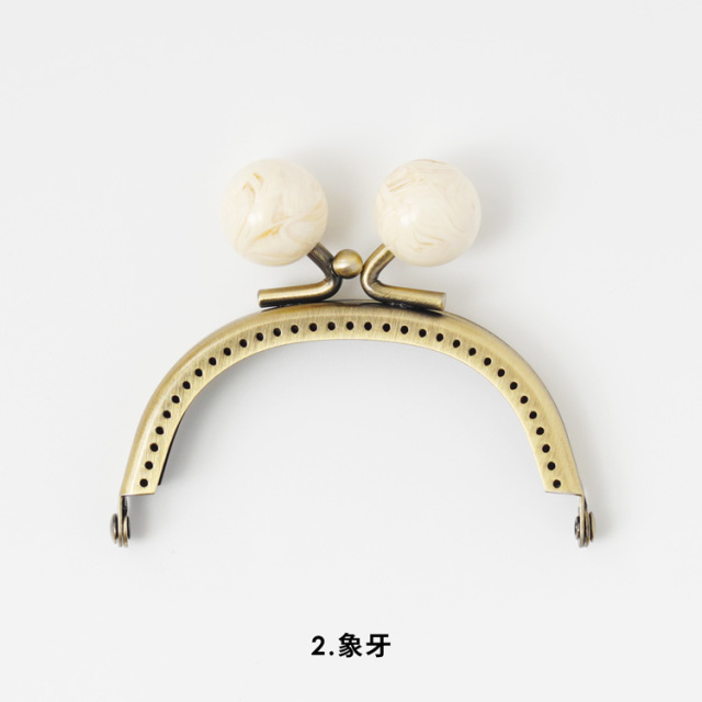 大玉のくしビーズ口金  7.4?p(2.5寸）