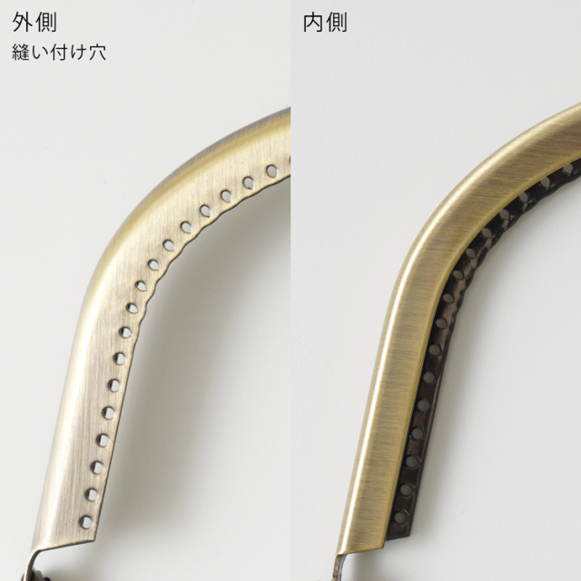 baad collection 大玉のくしビーズ口金 7.4cm/2.5寸