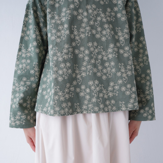 【型紙】SEWING PATTERNS A後ろボタンのベーシックプルオーバー