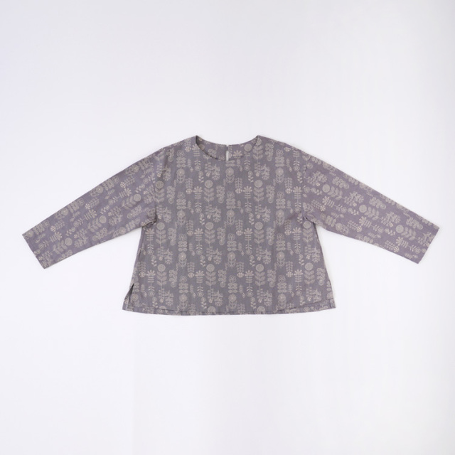 【型紙】SEWING PATTERNS A後ろボタンのベーシックプルオーバー
