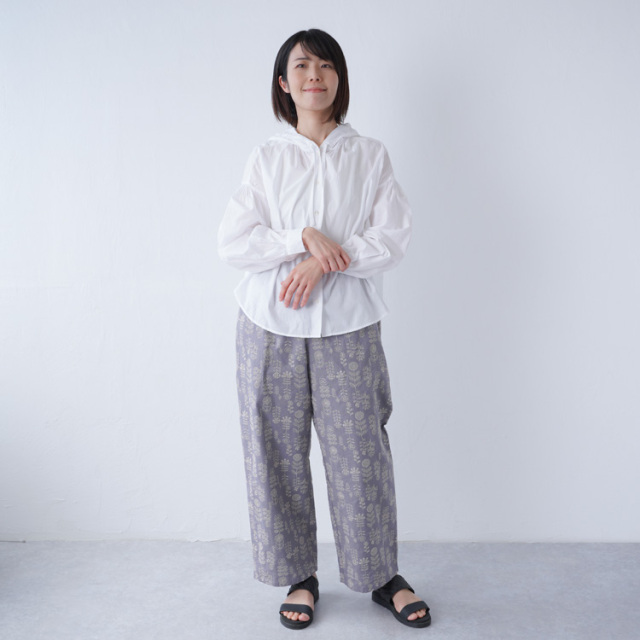 【型紙】SEWING PATTERNS Bゆったりはけるテーパードパンツ