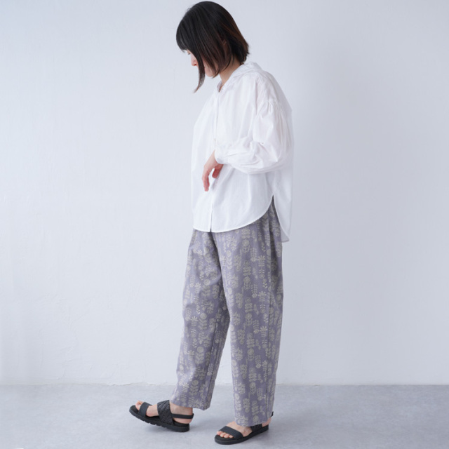 【型紙】SEWING PATTERNS Bゆったりはけるテーパードパンツ