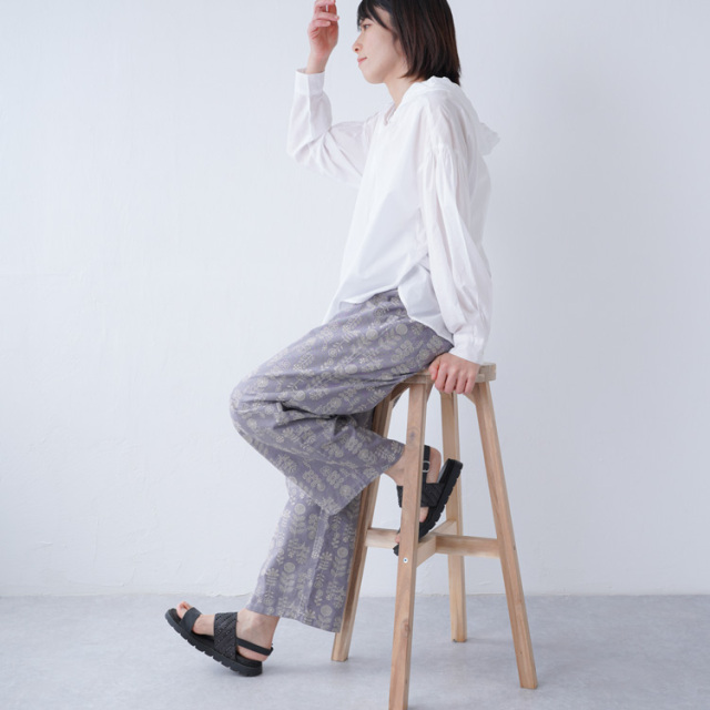 【型紙】SEWING PATTERNS Bゆったりはけるテーパードパンツ