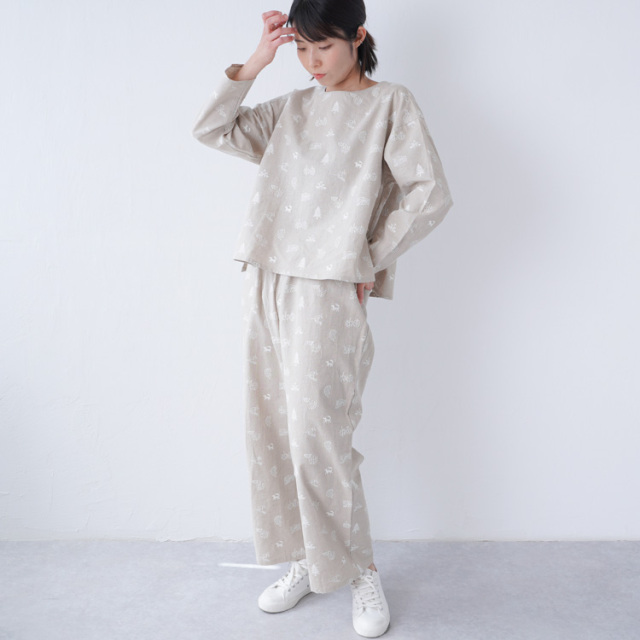 【型紙】SEWING PATTERNS Bゆったりはけるテーパードパンツ