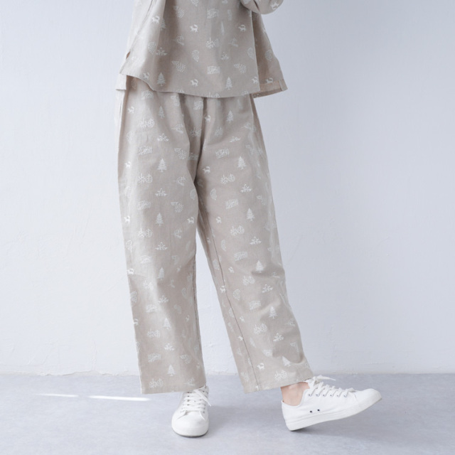 【型紙】SEWING PATTERNS Bゆったりはけるテーパードパンツ