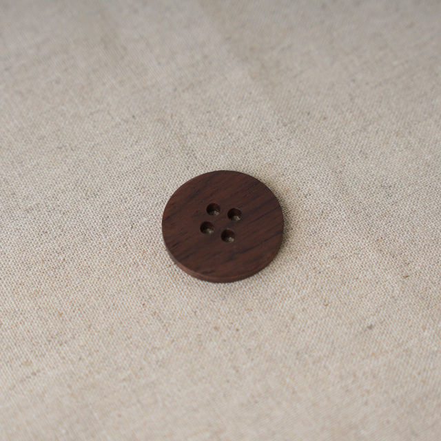 ウッドボタンラウンド25mm(5P) WB4500L4
