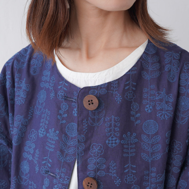 【型紙】SEWING PATTERNS C：さっと羽織れてさまになるアトリエコート フリーサイズ 実物大型紙（縫い代付き）