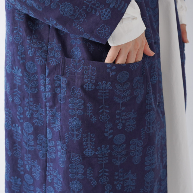 【型紙】SEWING PATTERNS C：さっと羽織れてさまになるアトリエコート フリーサイズ 実物大型紙（縫い代付き）