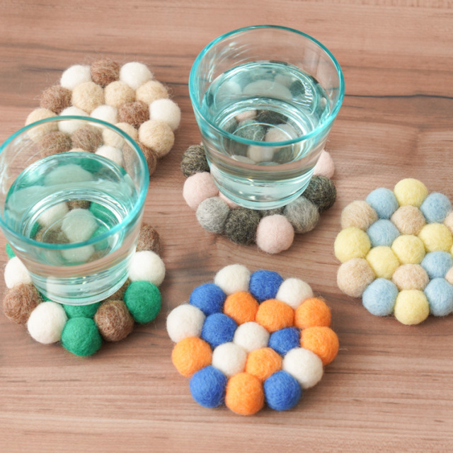 羊毛フェルト　シトリン様 羊毛フェルト シトリン様