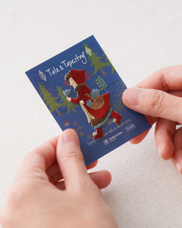 Tale & Tapestry 赤ずきん シール＆アイロン接着ワッペン 全4種