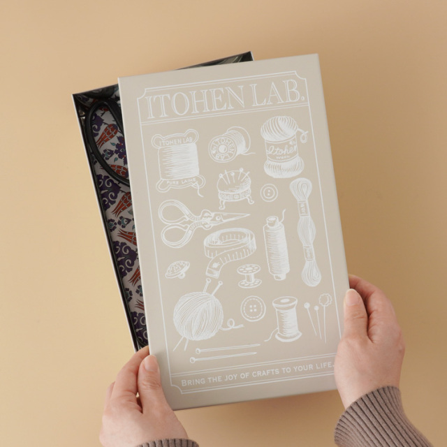 【4月発売予定】Itohenlab. 手作り角缶 手芸箱
