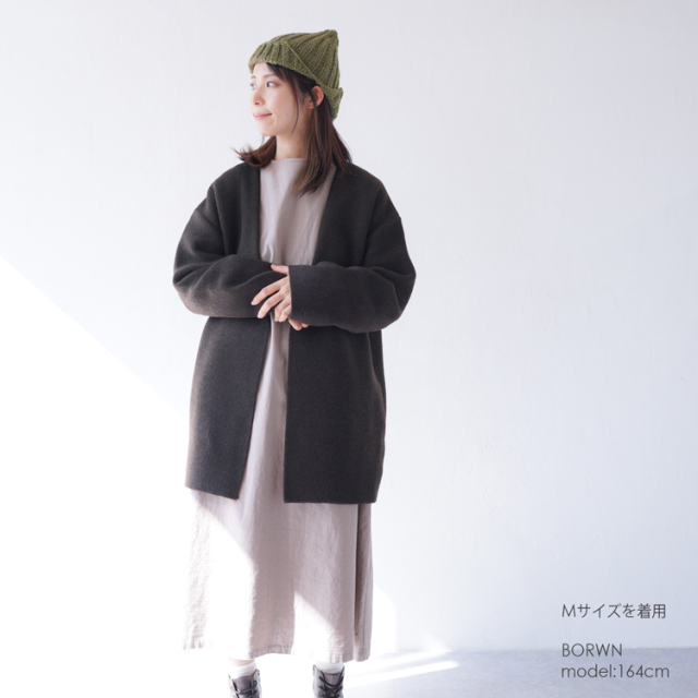 ウールポリ軽量コート（ユニセックス）