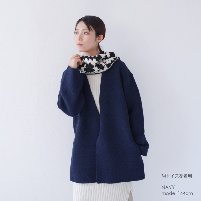 ウールポリ軽量コート（ユニセックス）