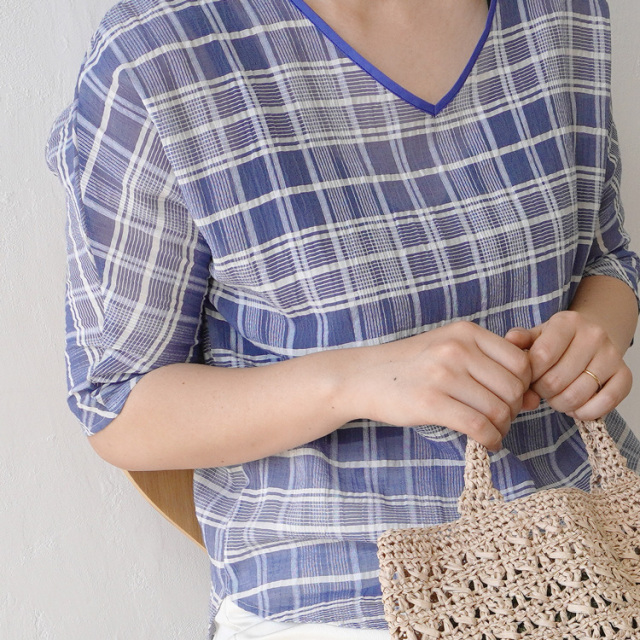 BiTILE 追撚ボイルチェック 青着用アップ