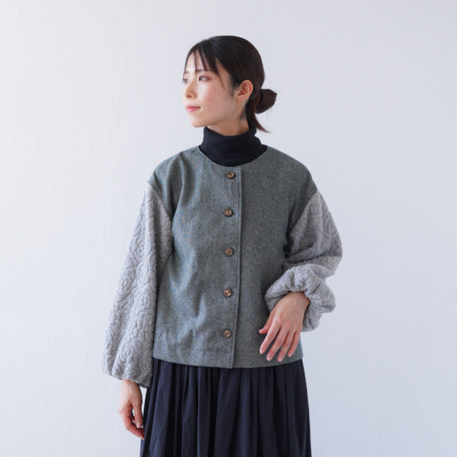 35310uv30003_BiTILE 生地 パイルニットJQ 生地幅145cm 50cm単位オーダーカット