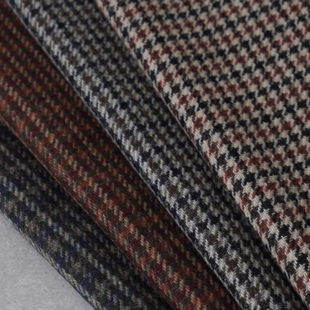 35310uv30004_BiTILE 生地 ガンクラブ ECO WOOL 生地幅144cm 50cm単位オーダーカット