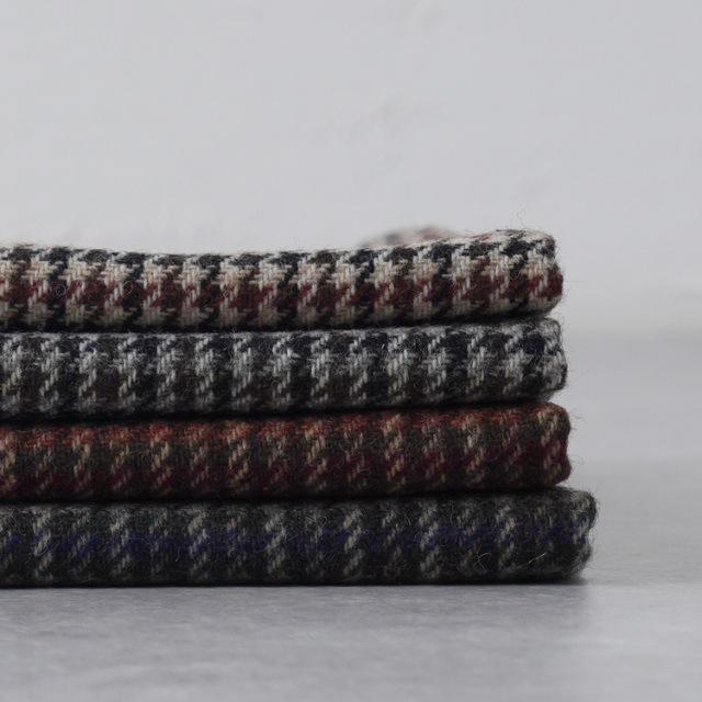 35310uv30004_BiTILE 生地 ガンクラブ ECO WOOL 生地幅144cm 50cm単位オーダーカット